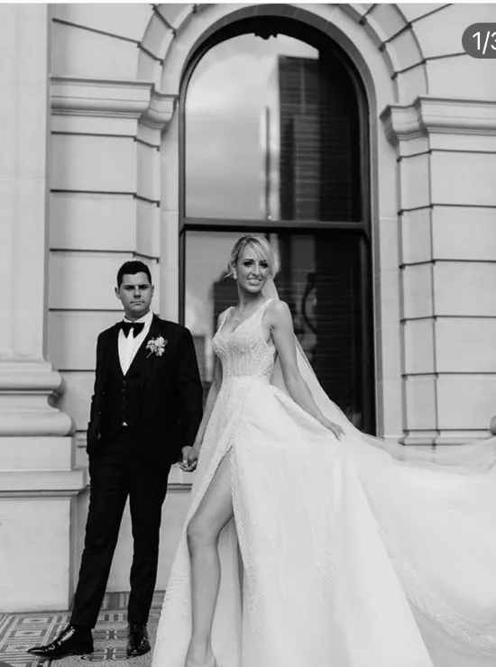 Matt & Steph, Melbourne Wedding Suit